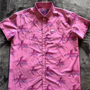 Retro Print Men's Hawaiian Shirt